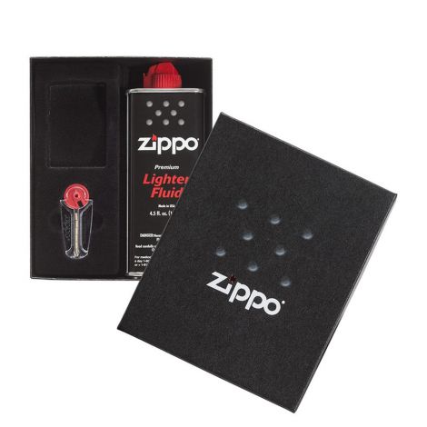 Pudełko Zippo Benzyna + Kamienie Standard